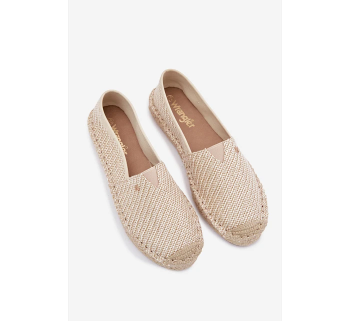 Dámské espadrilky model 22094851 světle béžové - Wrangler
