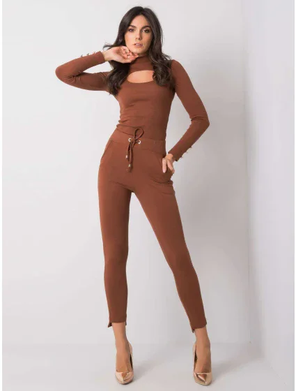 Tepláky RV DR 6002.14X tmavo hnedá