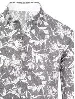 Dstreet DX2262 pánska sivá košeľa
