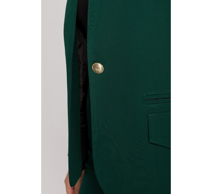 Dámské sako model 18991001 tmavě zelené - Makover