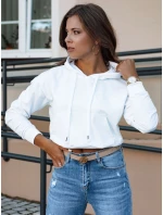 Dámská mikina bílá Dstreet model 21978512 - FashionStreet