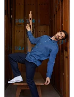 Men Denim košile denim model 22461583 - NEOBLU Men Denim košile denim model 22461583 - NEOBLU