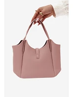 Růžová kabelka z imitace kůže model 22221059 - Flora&Co Růžová kabelka z imitace kůže model 22221059 - Flora&Co