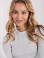 Bluzka WT BZ model 21875342 jasny szary - FPrice Bluzka WT BZ model 21875342 jasny szary - FPrice