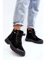 Dámska zateplená semišová členková obuv Jailina Trapper Dámska zateplená semišová členková obuv Jailina Trapper