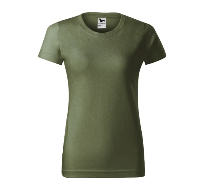 Basic tričko dámské khaki Basic tričko dámské khaki