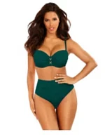 Dámske dvojdielne plavky New Trends 20 - S730D8 -7 tmavo zelená - Self
