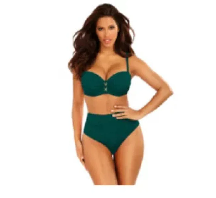 Dámske dvojdielne plavky New Trends 20 - S730D8 -7 tmavo zelená - Self