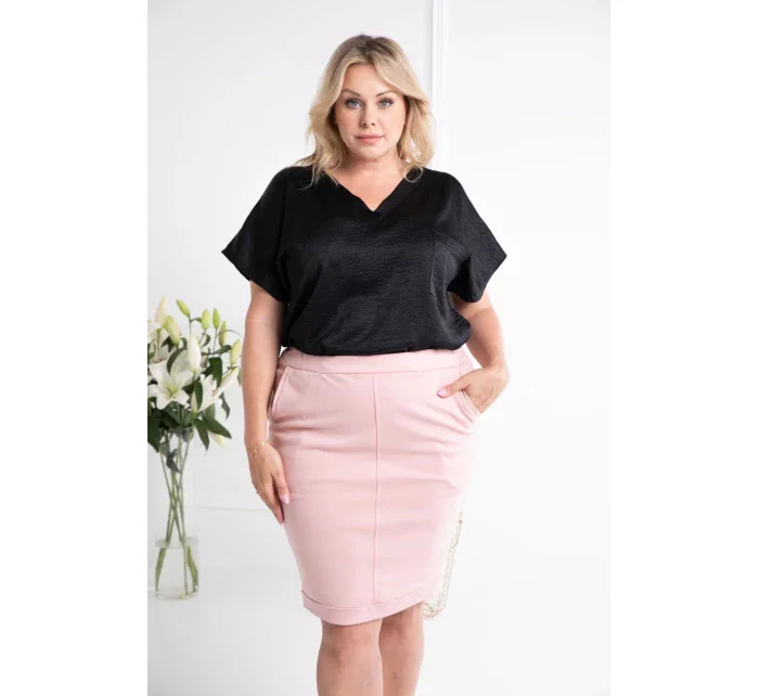 Dámska sukňa P321 ružová - Karko