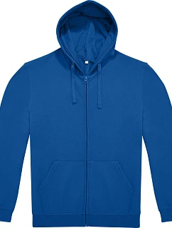 B&C Zip Hood Unisex mikina s kapucí royal blue model 22445002