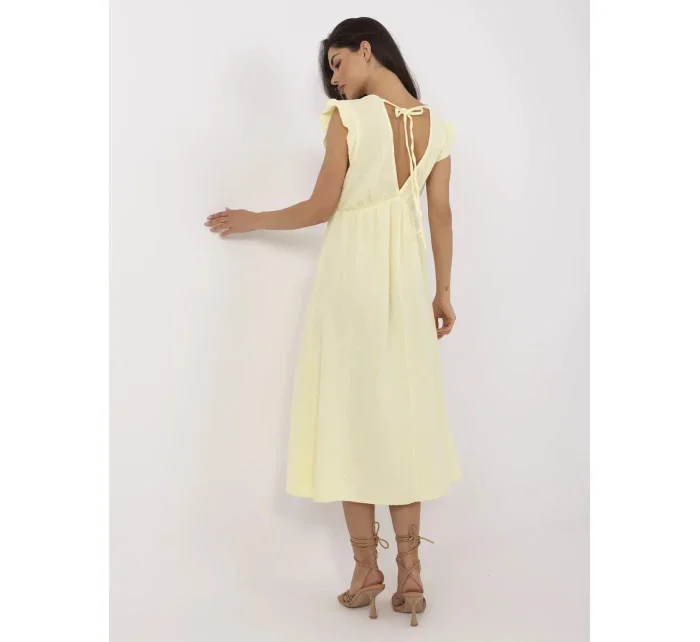 Šaty MI SK 122126.77 svetložltá