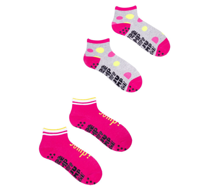 Yoclub Trampolínové ponožky 2-pack SKS-0021G-AA0A-002 Multicolour