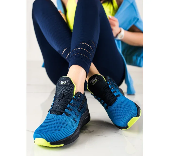 Klasické tenisky dámske modré bez podpätku Klasické tenisky dámske modré bez podpätku