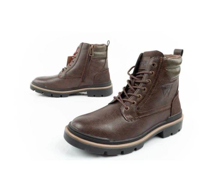 buty męskie  modne ciemny model 21361030 - Wrangler
