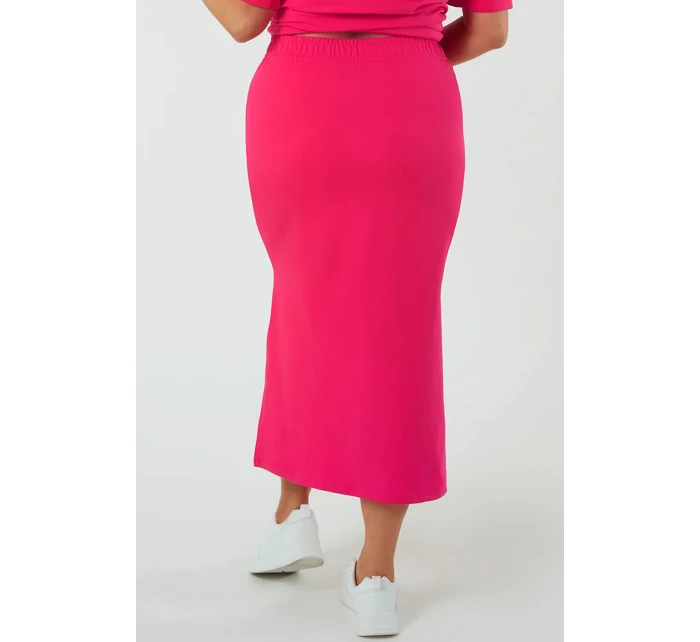 Talianska móda Stella maxi farba: fuchsiová