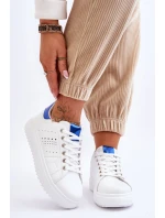 Damskie Sportowe Buty Biało-Niebieskie Be First! Damskie Sportowe Buty Biało-Niebieskie Be First!