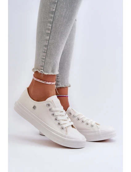 Klasyczne Trampki Damskie Big Star NN274285 Białe