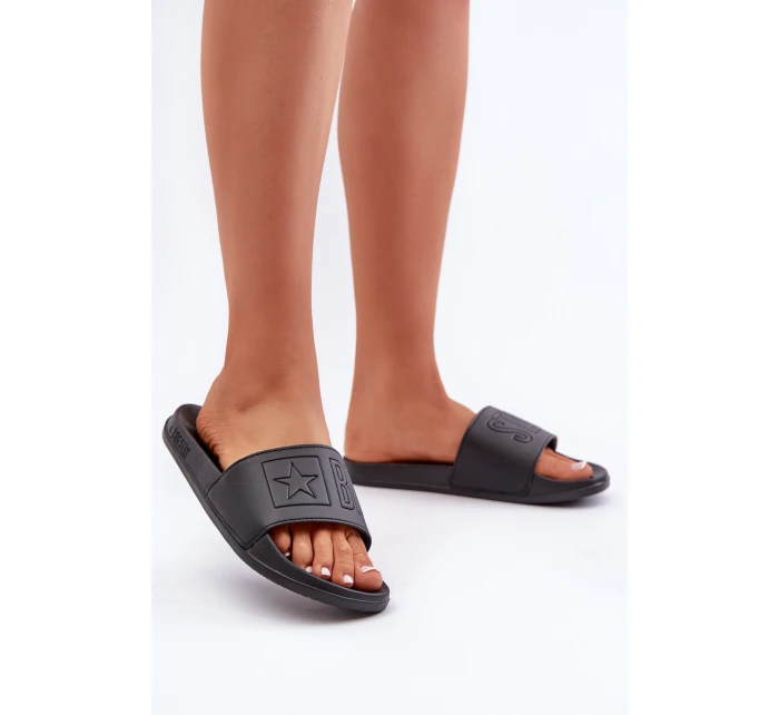 Dámské Pěnové Pantofle Big Star model 21676344 Černé - Big Star Shoes