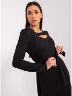 Sukienka LK SK model 19077505 czarny - FPrice Sukienka LK SK model 19077505 czarny - FPrice