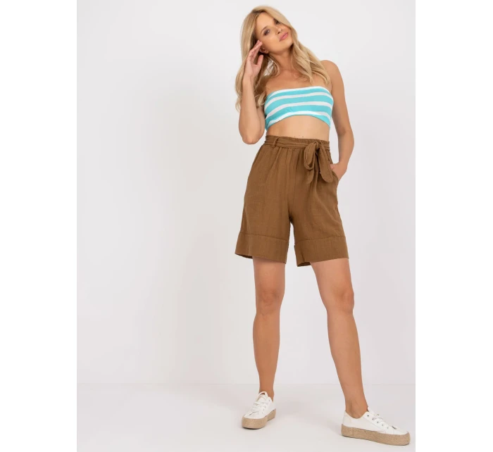 Šortky TW SN BI 26464.07 hnedá Šortky TW SN BI 26464.07 hnedá