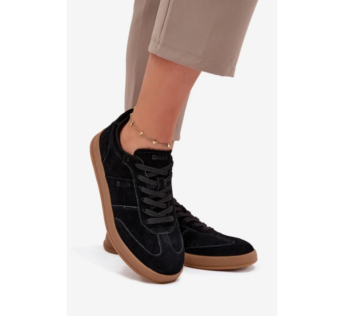 Dámske semišové tenisky Big Star HI-POLY SYSTEM - čierne Dámske semišové tenisky Big Star HI-POLY SYSTEM - čierne