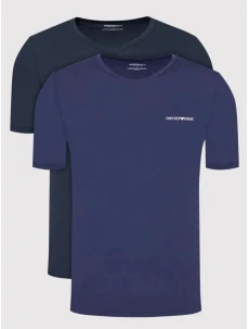 Pánske tričko - 111267 2R717 97035 - tm.modrá - Emporio Armani