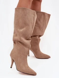 Topánky na podpätku model 219854 Krok vo veľkom štýle