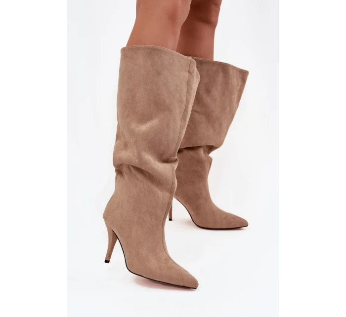 Topánky na podpätku model 219854 Krok vo veľkom štýle