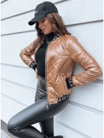 Dámská prošívaná bunda béžová Dstreet model 21964272 - FashionStreet