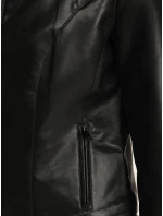 FashionStreet dámska čierna bunda TY5565