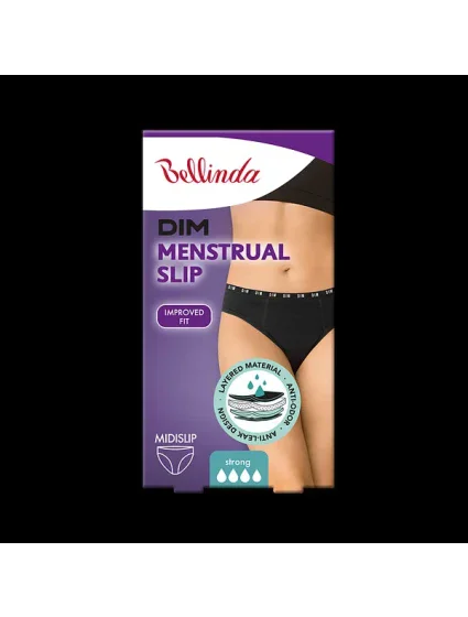 Nočné aj denné menštruačné nohavičky MENSTRUAL SLIP STRONG - BELLINDA - čierna Nočné aj denné menštruačné nohavičky MENSTRUAL SLIP STRONG - BELLINDA - čierna