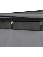 168x45x172 cm TEXTILNÁ ZÁHRADNÁ SIEŇ Tmavo šedá 45238 168x45x172 cm TEXTILNÁ ZÁHRADNÁ SIEŇ Tmavo šedá 45238