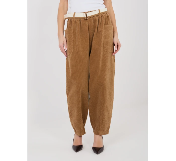 Spodnie IT SP model 22029947 camelowy - FPrice