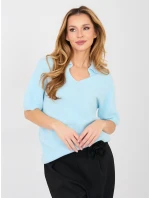 Jumper MI SW 0120.16 svetlo modrý