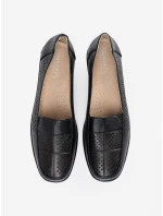 Štýlové dámske čierne topánky na platforme Štýlové dámske čierne topánky na platforme