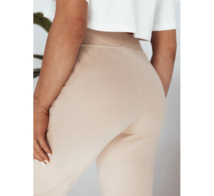 Dámské krémové tepláky Dstreet model 21975334 - FashionStreet