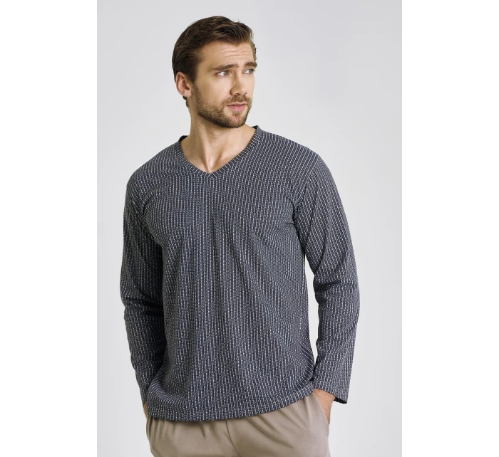 Taro Luca 3481 pyžamo dĺžka/r M-2XL Z25/26 pánske Taro Luca 3481 pyžamo dĺžka/r M-2XL Z25/26 pánske