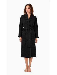 Dámsky župan Vestis Saimaa Black Beauty Waffle