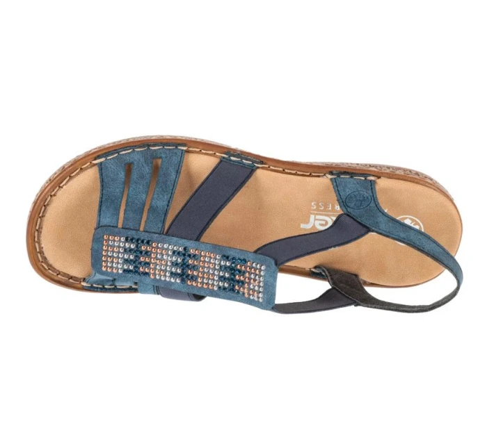 Rieker Sandále W 628G7-14 ženy