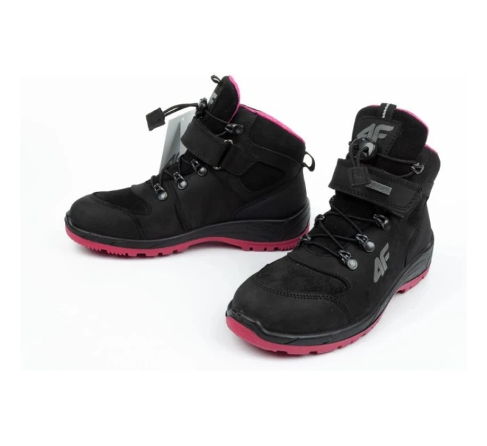 Detská treková obuv HJZ21-JOBMW251 black - 4F Detská treková obuv HJZ21-JOBMW251 black - 4F