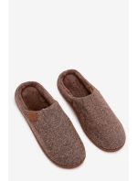 Pánské hnědé pantofle model 21793951 - Boto