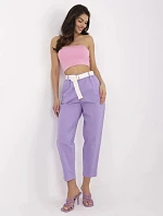 Nohavice DHJ SP 8830.77 light purple