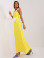 Sukienka LK SK 506640.05P żółty