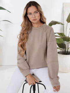 UZORI dámska mikina béžová FashionStreet BY1285