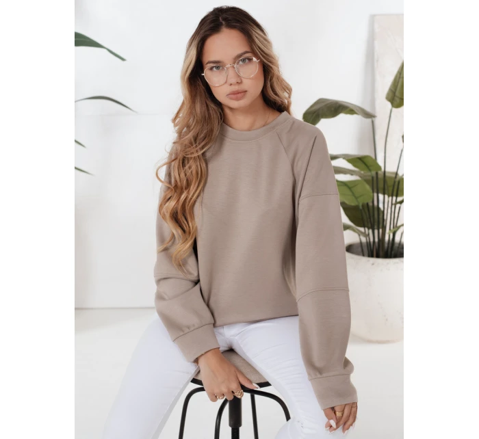 dámská mikina béžová Dstreet model 21976204 - FashionStreet dámská mikina béžová Dstreet model 21976204 - FashionStreet