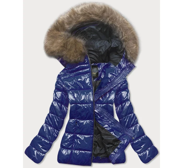 Dámska prešívaná bunda Painted vo farbe Cornflower (7695) Dámska prešívaná bunda Painted vo farbe Cornflower (7695)