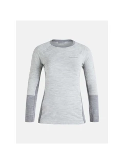 Termo tričko Peak Performance W Magic Crew šedé