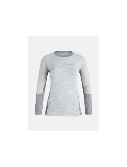 Termotričko Peak Performance W Magic Crew sivé