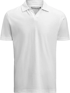 Polo Men Pánské piqué polo z těžké bavlny white model 22453733 - James Harvest