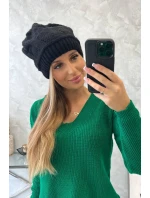 Dámská čepice  černá model 18752317 - K-Fashion